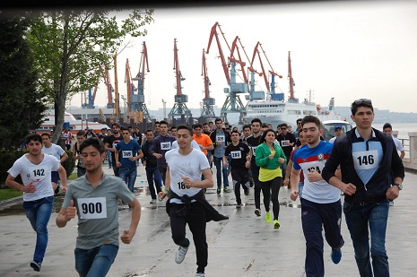 Baku hosts race dedicated to First European Games - PHOTOS